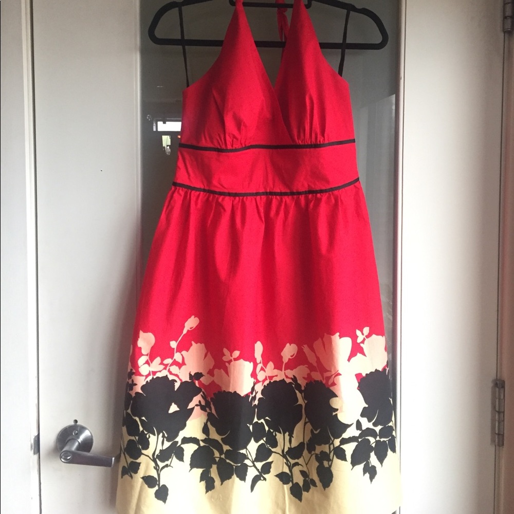 Blu Sage halter dress